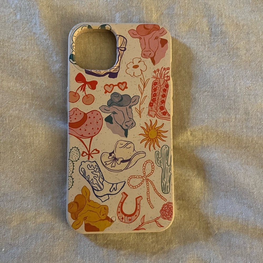 Red and Orange Artistic Smartphone Cases with Whimsical Illustrations